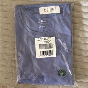 L.L. Bean Blue Short Sleeve Tee
